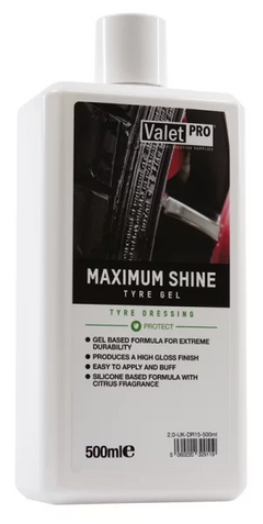 ValetPRO Maximum Shine Tyre Gel - 500 ml-1
