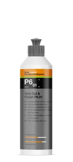 Koch Chemie One Cut & Finish P6.01 - Ein-Schritt-Politur - Hochglanzpolitur mit Versiegelung - 250 ml-1