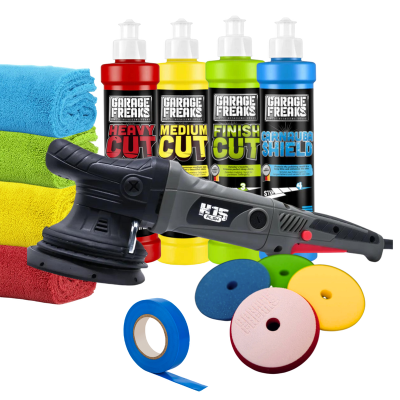 Auto Glanz Pro Einsteiger Poliermaschinen-Set-1