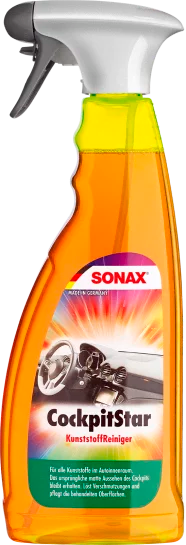SONAX CockpitStar - KunststoffReiniger 750ml Sprühflasche-1