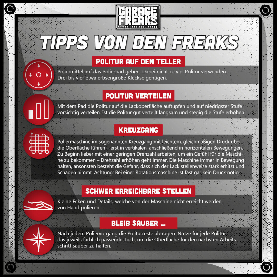 Garage Freaks Polituren & Wachs made by menzerna - 250 ml-3