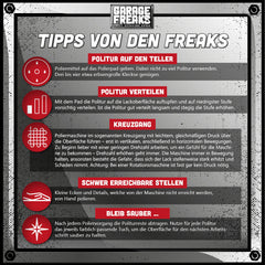 Garage Freaks Polituren & Wachs made by menzerna - 250 ml-3
