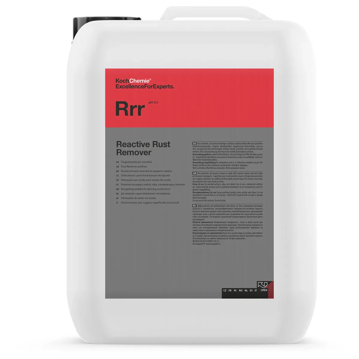 Koch Chemie Rrr Reactive Rust Remover 5L-1
