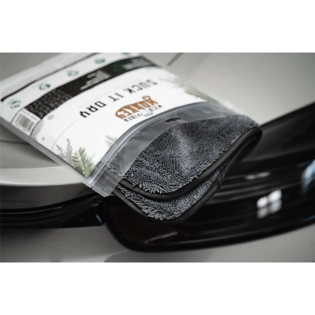 Microfiber Monkey - Suck it dry - Microfaser Trockentuch - 40x40cm, 1000 GSM - verpackt-3