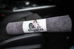 Nuke Guys - Asphaltliebe 5er Pack Allzweck Mikrofasertuch, grau, 40x40cm, 380 GSM-3