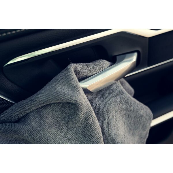 Nuke Guys - Asphaltliebe 5er Pack Allzweck Mikrofasertuch, grau, 40x40cm, 380 GSM-8