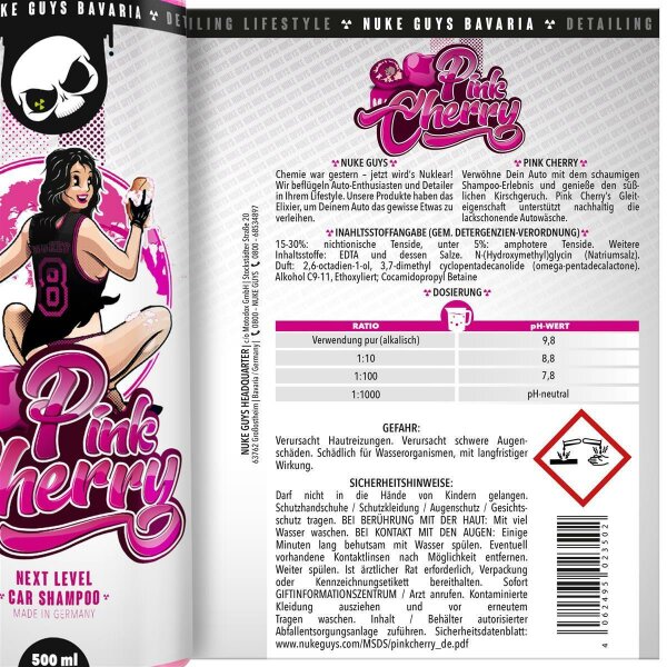 Nuke Guys Pink Cherry Autoshampoo, 500 ml-3