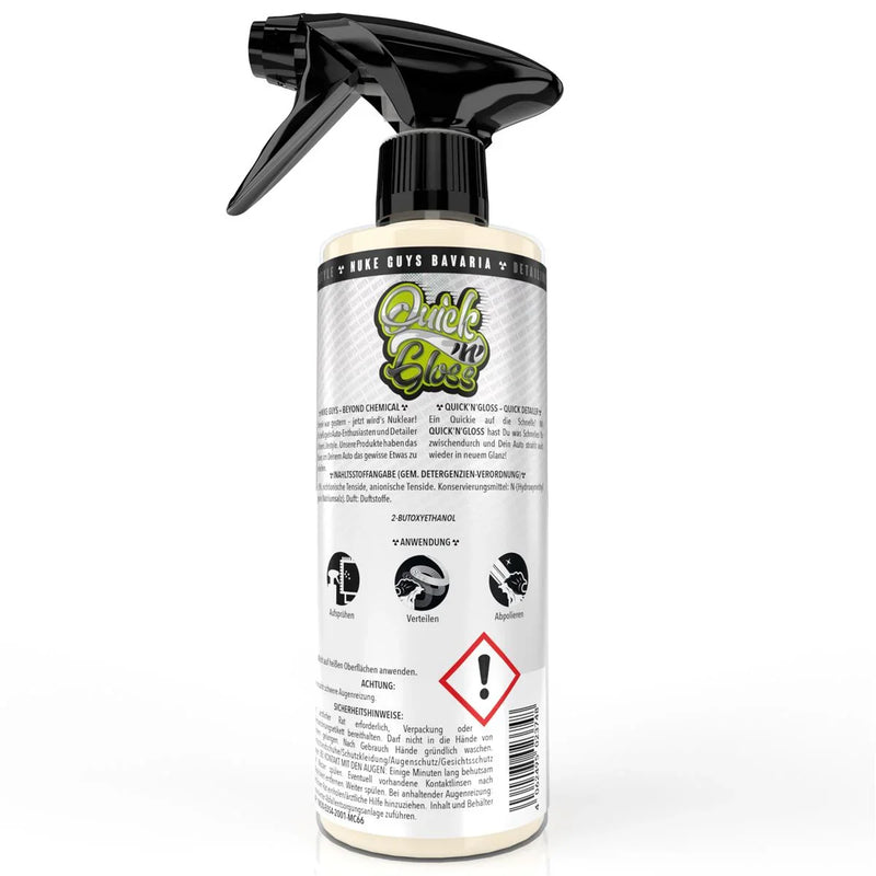 Nuke Guys Quick'n'Gloss, Quickdetailer, 500 ml + Sprühkopf-2