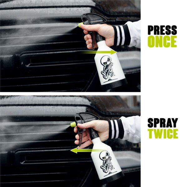 Nuke Guys Sprayer - Sprühflasche 0,5 Liter, 360 Grad, Double Aktion System-2