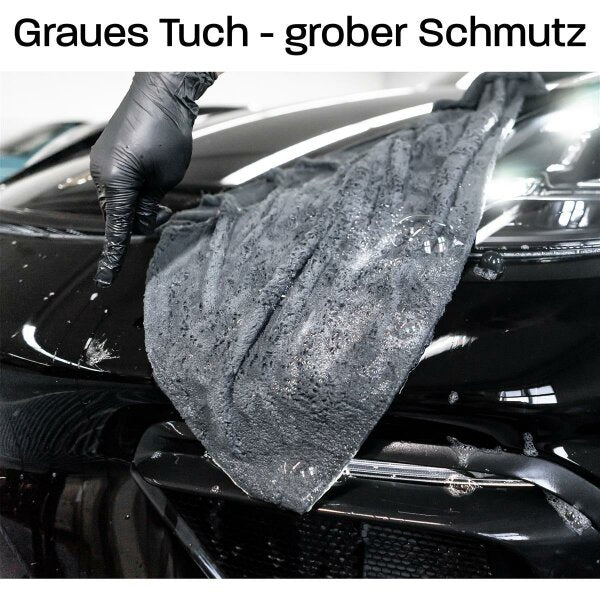 Nuke Guys Towel Twins - Waschtuch Set: 2-Tuch-Waschmethode - 40x60cm, 550GSM - verpackt - 2er Set-4