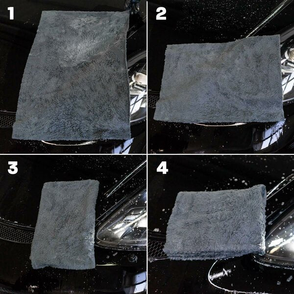 Nuke Guys Towel Twins - Waschtuch Set: 2-Tuch-Waschmethode - 40x60cm, 550GSM - verpackt - 2er Set-5