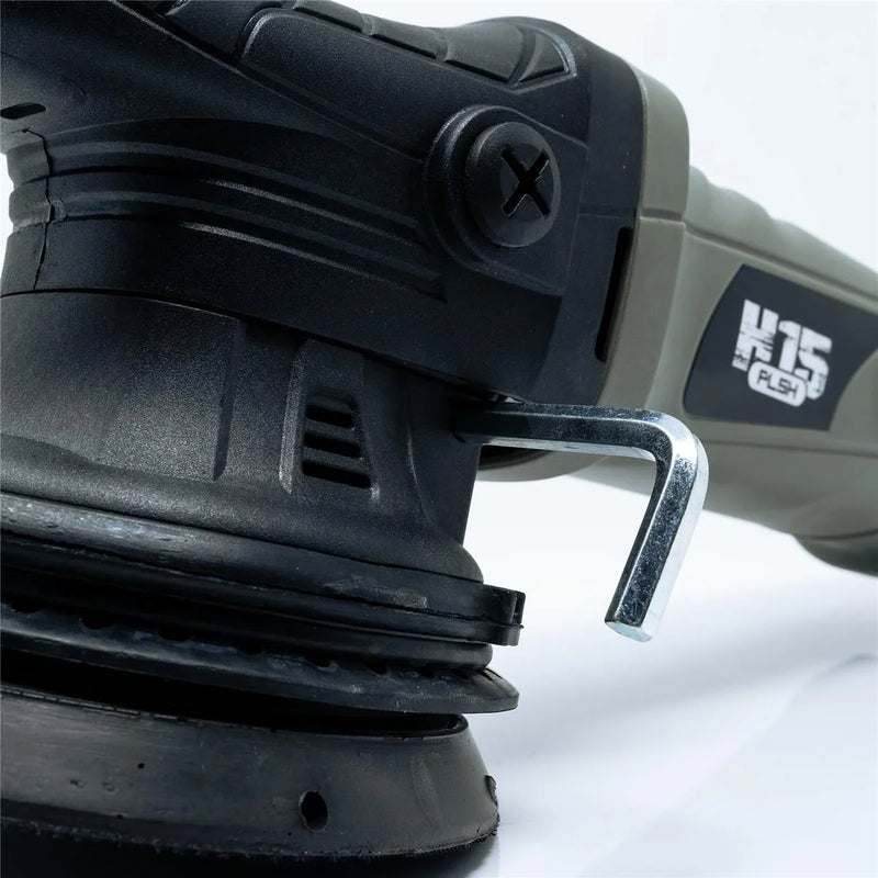 Poliermaschine PLSH Exzenter H15 15mm Hub, 125mm Stützteller-5