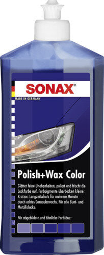 SONAX Polish+Wax Color blau 500ml-1